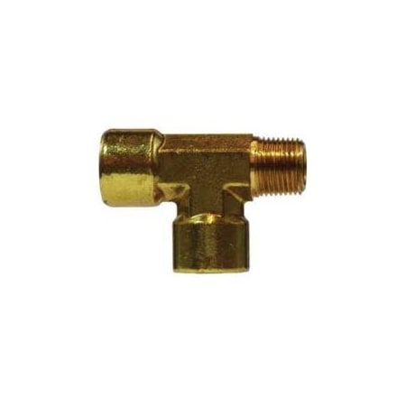 First Fitting & Fastener 1/8 BRASS FORGED STREET TEE PIPE FITTING 28253MID