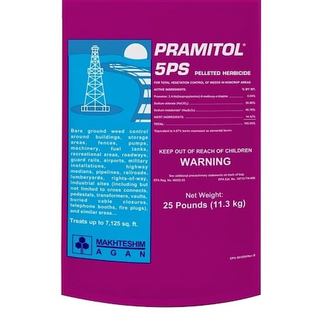 Martins Martin's Pramitol 82100040 Pelleted Herbicide, Solid, 25 lb 82100040
