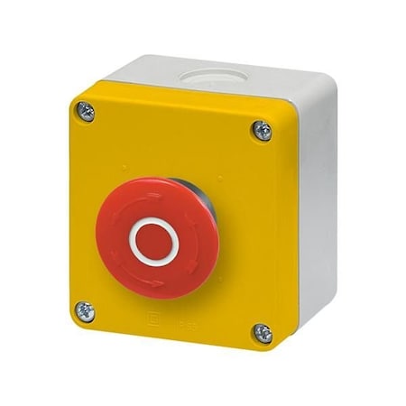 Imo Automation Emergency Stop Station 40mm Twist To Release Red Button,  BG10P34-11