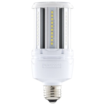 Satco 22W LED HID Replacement - 80 CRI - 50K - E26 Base - Economy Hi-Pro S49391