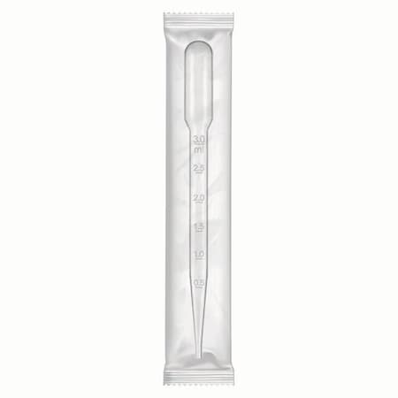 Jorgensen Laboratories Transfer Pipette, 3mL, Sterile, 100PK J0353CS