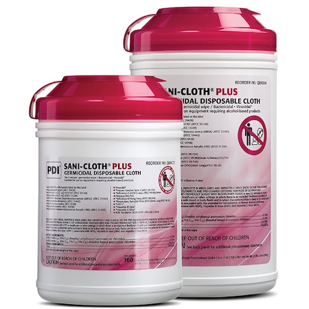Dynarex Sani-Cloth Plus, Large, 390PK P-Q85084