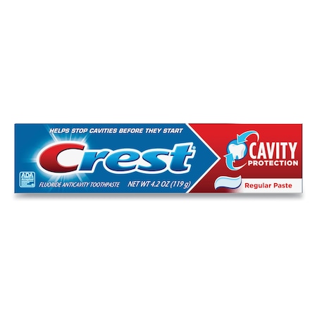 Crest Cavity Protection Toothpaste, Regular, 4.2 oz Tube 322