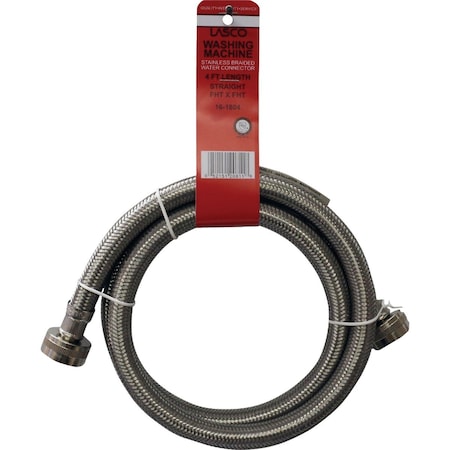 Westlake Pipe & Fittings 3/4''x5 ' SS Washing Machine Hose 16-1806