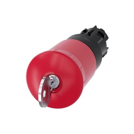 Siemens EMERGENCY-STOP mushroom pushbutton 22 mm 3SU1000-1HK20-0AA0-ZY01Y19