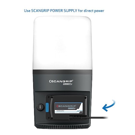 Scangrip 360 degrees non-blinding work light with 03.6108C