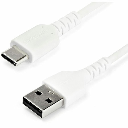 Startech.Com 1M USB A to USB C Charging Cable Durable RUSB2AC1MW