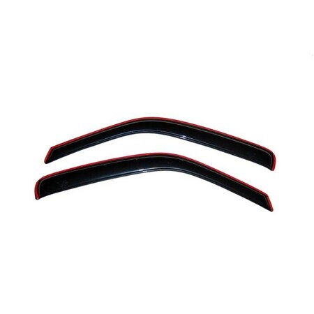 Ventshade Rainguards, In-Channel, Smoke, Acrylic, Set Of 2 192446