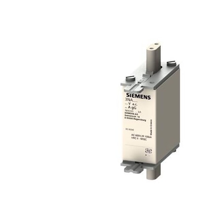 Siemens FUSE LINKLV HRC25A660VAC250VDC 3NA3810-6