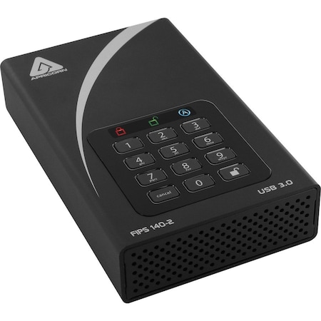 Apricorn 2TB 256B AES XTS ENCRYPTED, USB 3.0 A25-3PL256-2000