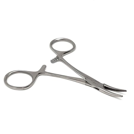 A2Z Scilab Hemostat Curved Serrated Jaws, 4 Inch, Premium A2Z-ZR1095