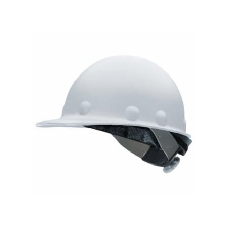 Honeywell Fibre-Metal P2 Series Roughneck Hard Cap, SuperEight SwingStrap, White 280-P2ASW01A000