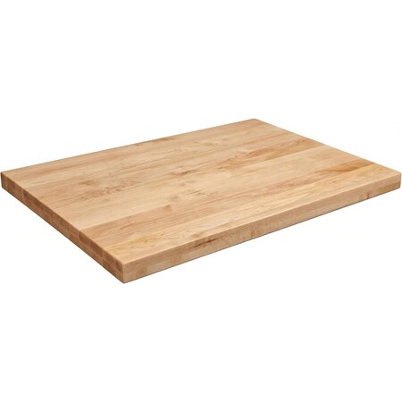 Amgood 24 in. x 36 in. x 1.5 in. Solid Maple Butcher Block Countertop AMG MWTT-2436T-Z