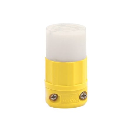 Leviton Industrial Grade Connector 30 Amp, 250 Volt 26CM-23