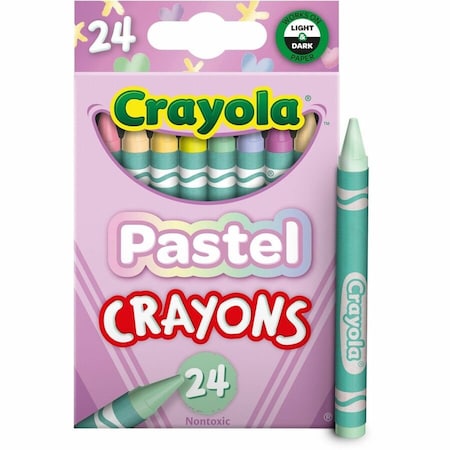 Crayola Pastel Crayons, 24 Colors Per Set, 144PK 521835