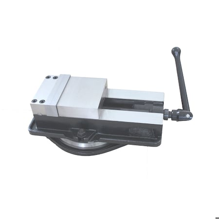 Pro-Series Pro-Series Angle-Tight Positive-Lock 8" Milling Vise On Swivel Base 3900-2106