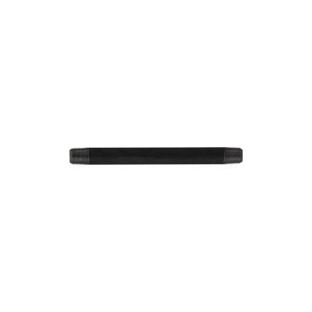 Midland Industries NIPPLE PIPE WLD 1/8IN MPT 1/8IN MPT BK 57001