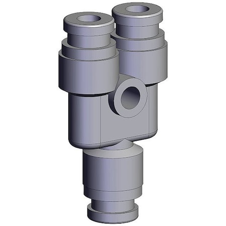Smc Push-Fit Fitting, Union KQG2U01-00
