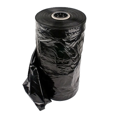Nahanco Poly Bags, 54"H x 21"W x 3"D, Black, 333 PK B354