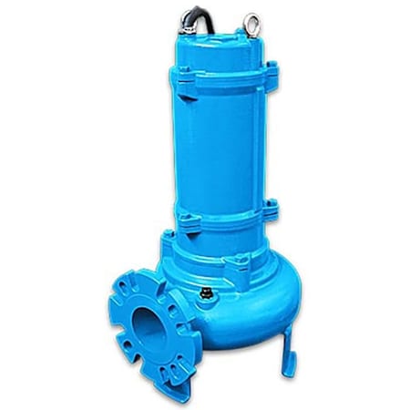 Barmesa Sewage Shredder Pump - 4", 5.0 HP, 500 GPM, 3-Phase CUT504