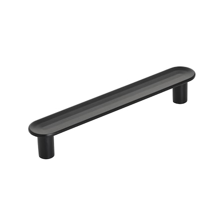 Amerock Concentric 3-3/4 in 96 mm Center-to-Center Matte Black Cabinet Pull BP36830MB