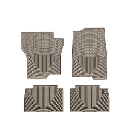 Weathertech Tan, Front and Rear All Weather Floor Mats W330TN-W197TN