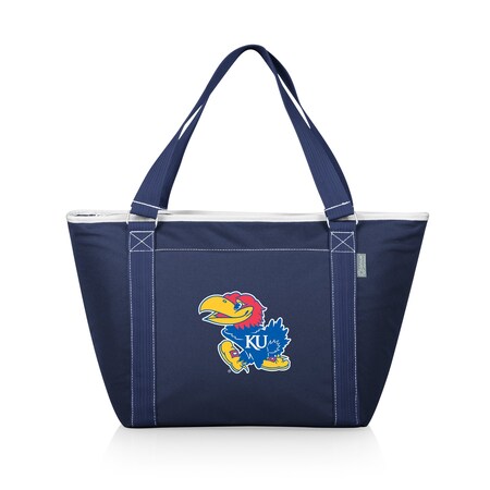 Picnic Time Family Of Brands NCAA Kansas Jayhawks Topanga Tote Cooler Bag - Soft Cooler Bag - Picnic Cooler 619-00-138-244-0
