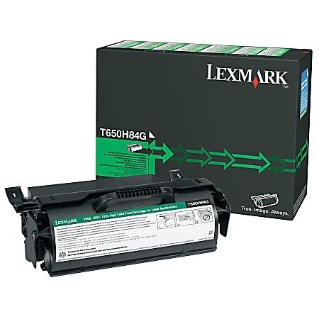 Lexmark Remanufactured High Yield Toner Cartridge for Label Applications T650H84G