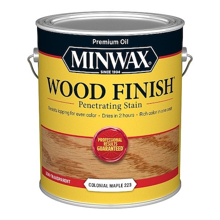 Minwax Wood Stain, 1 gal, Colonial Maple 71005000