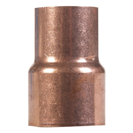 Nibco 1-1/4 in. Sweat X 1 in. D Sweat Copper Reducing Coupling, 10PK CP-W00837T