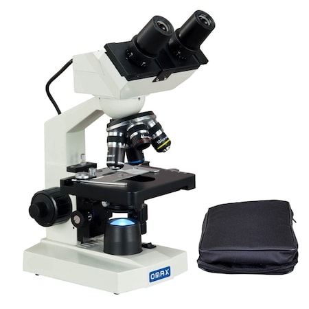 Amscope 40X-2000X 1.3MP Digital Integrated Microscope with LED Illumination + Vinyl Case MD82ES10-A188V