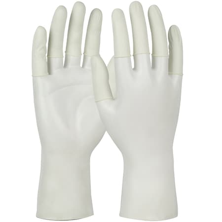 Pip Finger Cots, White, Latex, M, PK720 6CM