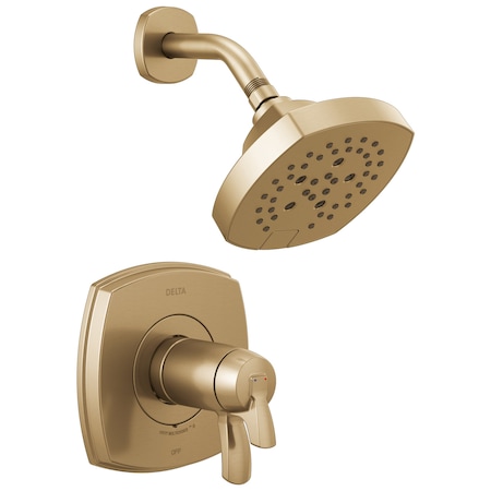 Delta Stryke 17 Thermostatic Shower Only Lumicoat Champagne Bronze T17T276-CZ-PR