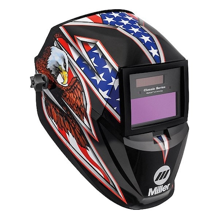 Miller Electric Welding Helmet, Liberty Graphics 287820