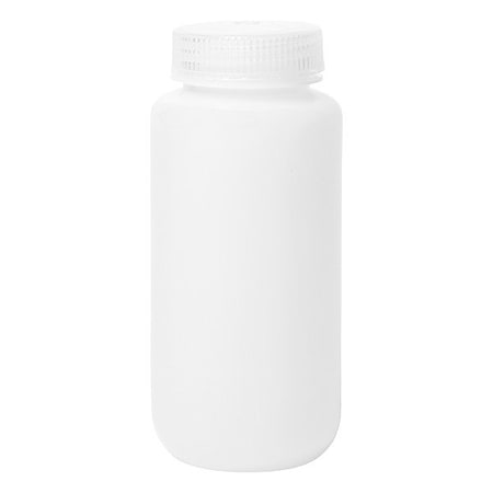 Zoro Select Reagent Bottle, HDPE, 168 mm H, PK12 33409
