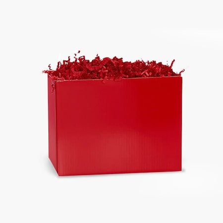 Nashville Wraps Red Basket Box, Medium 8.25x4.75x6.25, 6PK REM