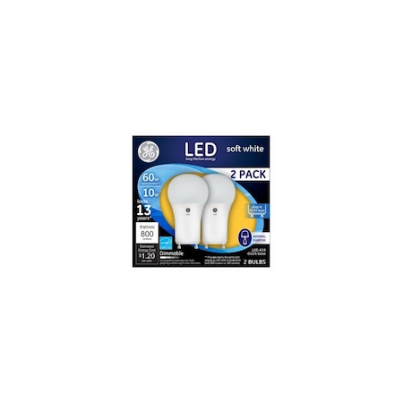 Current LED Light Bulb, Soft White, A19, GU24 base, 10 Watt pair 93095629