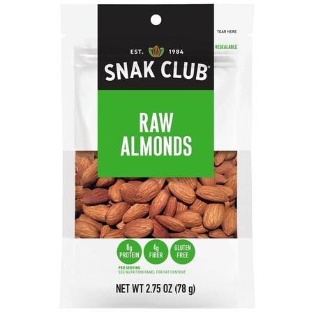 Snak Club CSU29238 Raw Almond 700547
