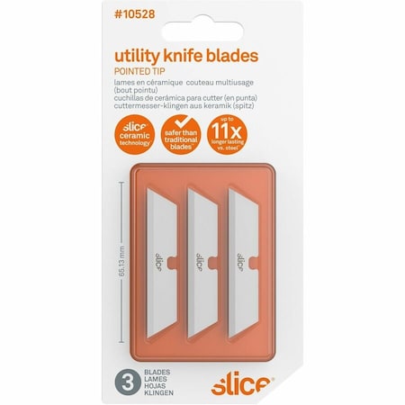 Slice Safety Blade, Ceramic, Sharp Point 10528