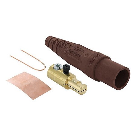 Leviton Single Pole Inline, 400 A, Male, Brown 16D23-UH