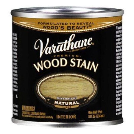Rust-Oleum 211755 STAIN WD NATURAL 1/2PT 211755X203