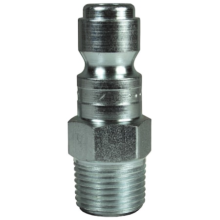 Dixon Male Plug, Steel, 3/8" x 1/2" Male NPT DCP2504