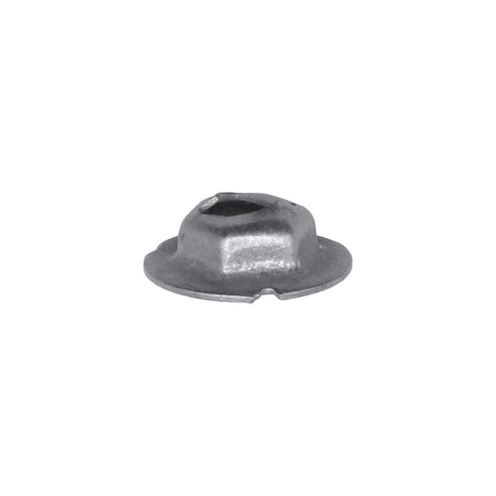 Auveco Thread Cutting Nut 5mm Stud Size - Zinc, 50PK 12116