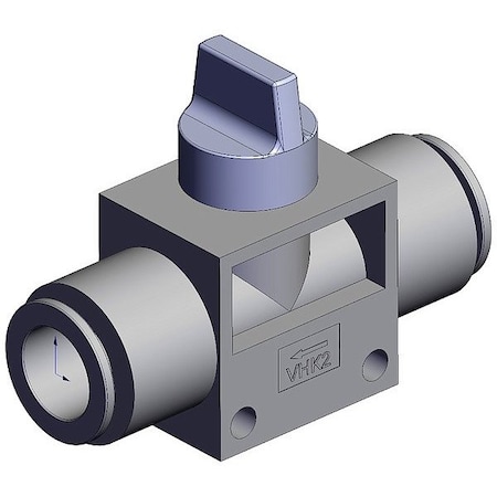 Smc Finger valve, VHK, 46 mm, 63 mm VHK2A-12F-12F