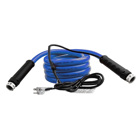 Power Sentry 5/8 in ID x 15 ft L Drinking Water Hose, PVC Tube, Blue RVH3-15