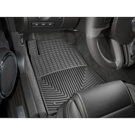 Weathertech Black, Front All Weather Floor Mats WTFB178000