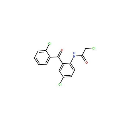 Ak Scientific 2-Chloro-N-[4-chloro-2-(2-chlorobenzoyl)phenyl]acetamide (5g), CAS 14405-03-9 9401AJ-5g