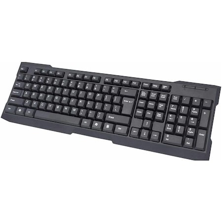 Manhattan ENHANCED KEYBOARD USB, BLACK 175708