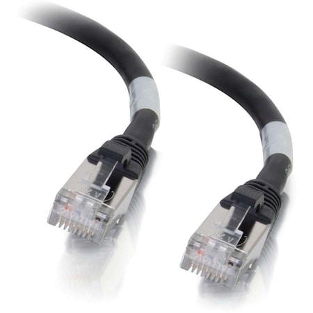 C2G 2ft/0.6m CAT6A SNAGLESS STP CABLE-BLK 707