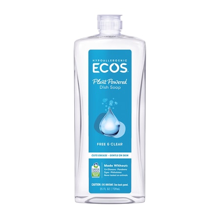 Ecos Dishwashing Liquid, 25oz., PK6 97216